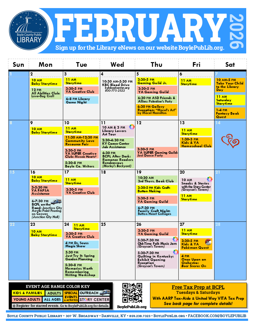 February 2026 Calendar