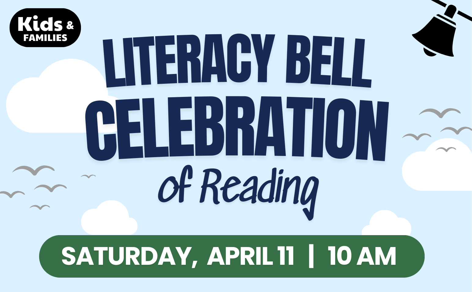 Literacy Bell Celebration of Reading Info Banner