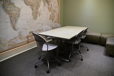 The Map Room interior