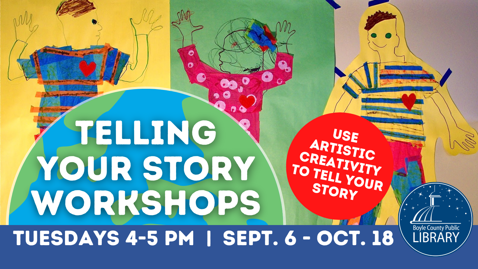 Telling Your Story artistic workshop series