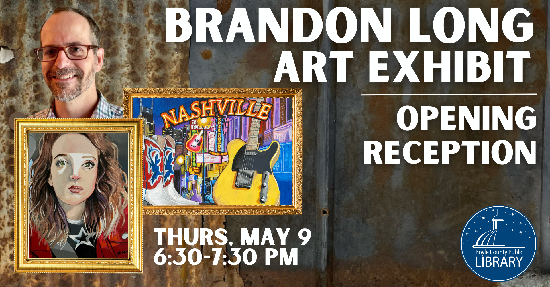 Brandon Long Art Exhibit reception