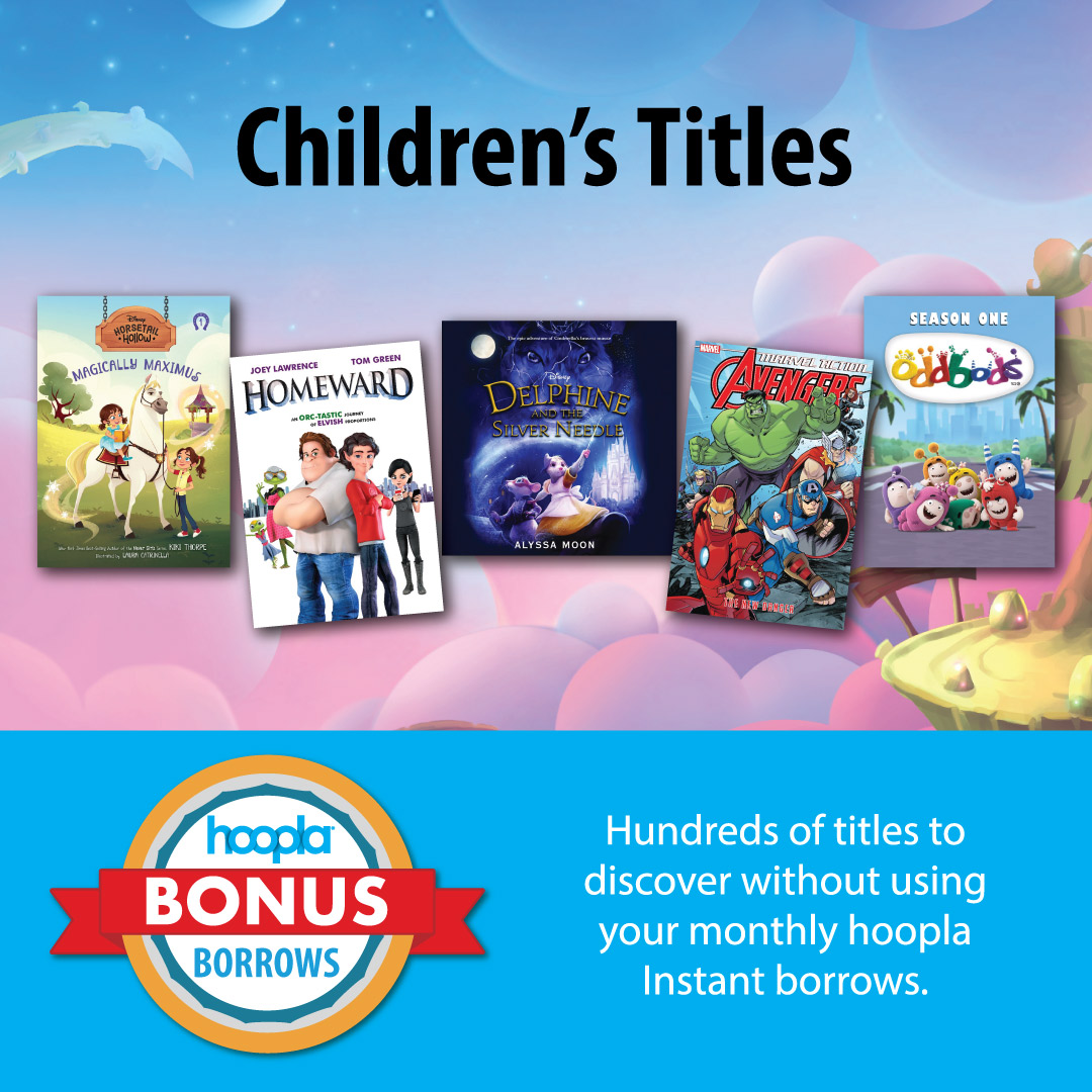 Bonus Borrows Feb 2023 kids titles
