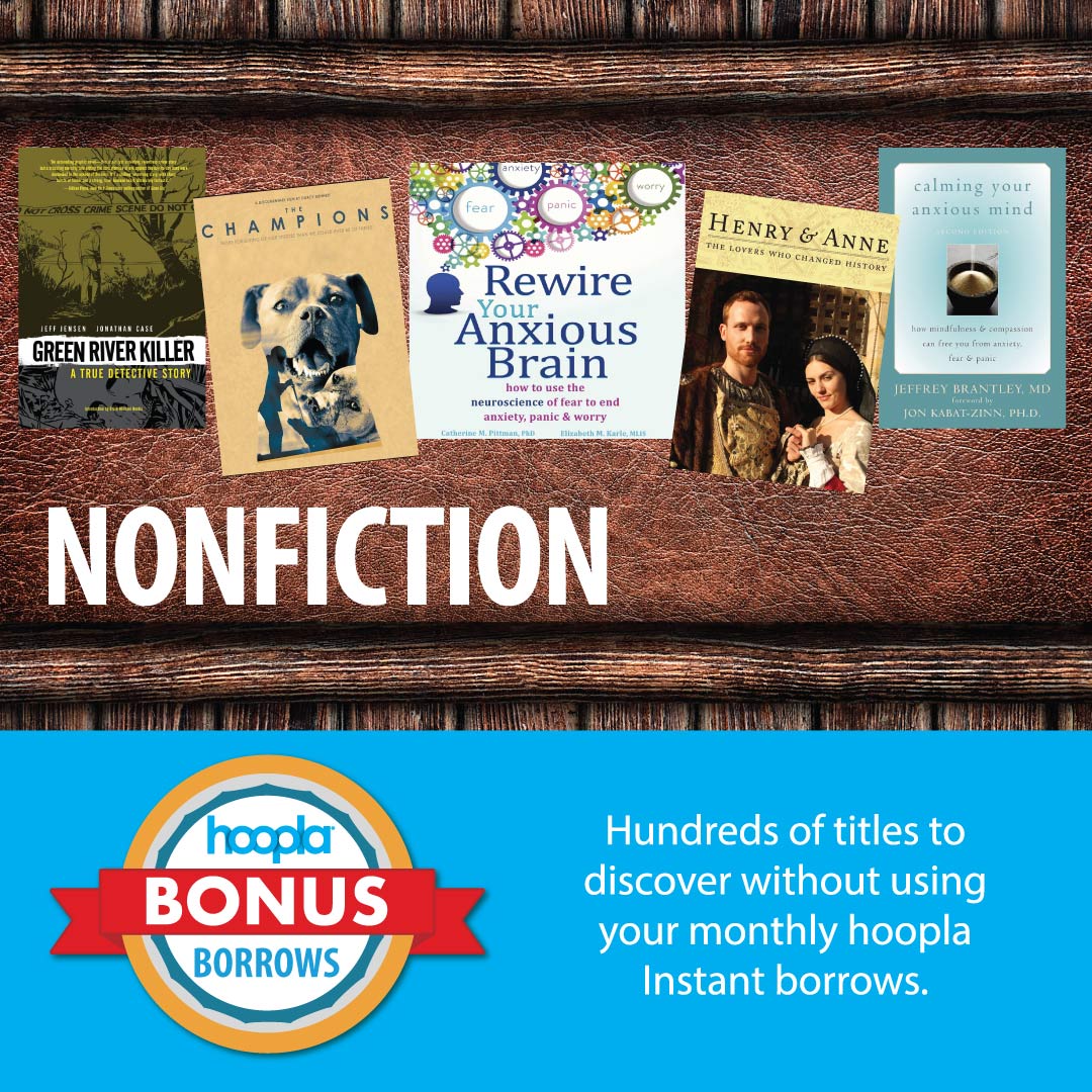 Bonus Borrows Feb 2023 nonfiction titles